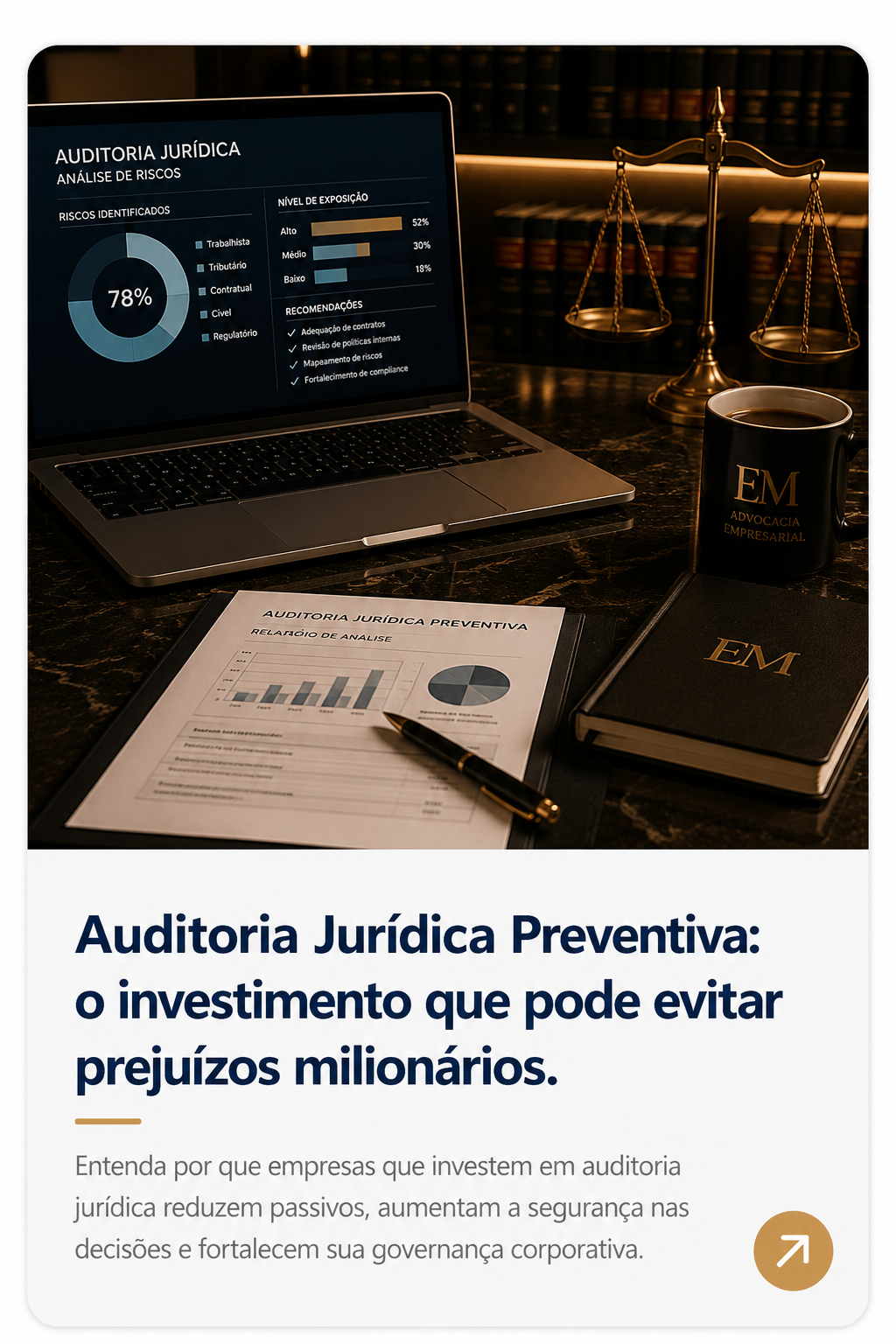Auditoria Jurídica Preventiva: o investimento que pode evitar prejuízos milionários