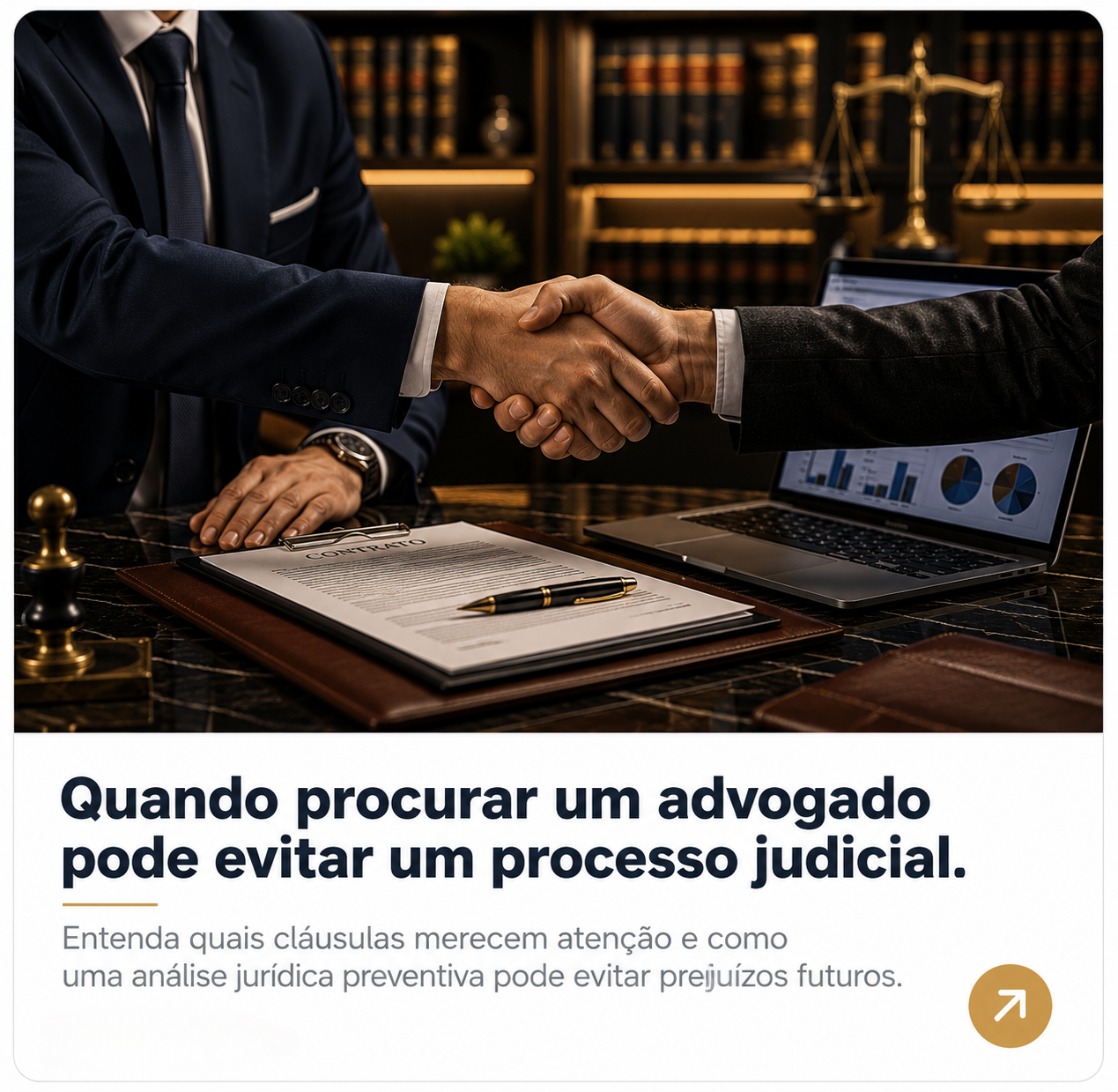 Quando procurar um advogado pode evitar um processo judicial